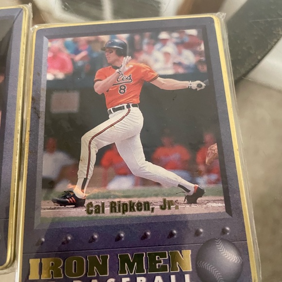 Iron Men Of Baseball 5 Metal Cards Included! - Picture 6 of 10